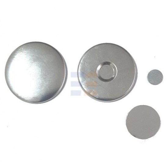 Металлическая Круглая Заготовка для Закатного Магнита, 58мм