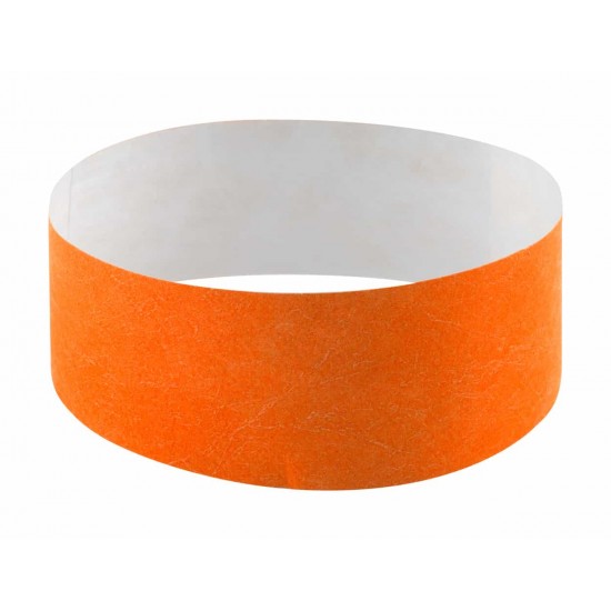 Synthetic Fibre Wristband, 2.5 cm, Orange
