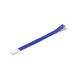 Synthetic Fibre Wristband, 1.9 cm, Blue