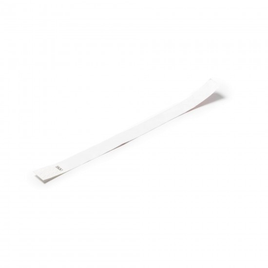 Synthetic Fibre Wristband, 1.9 cm, White