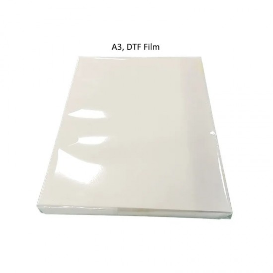 A3 DTF Pelicula, Hot - Cold Peel (100 Foi)