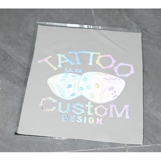 DTF Pelicula Rola, Colorful Reflective Peel (30cmx100m)