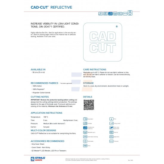 Flex CAD-CUT Reflective, Silver