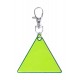 Брелок Светоотражающий, Треугольник, Зеленый