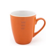 10oz Оранжевая-Белая Керамическая Кружка "Riga" (300 мл)