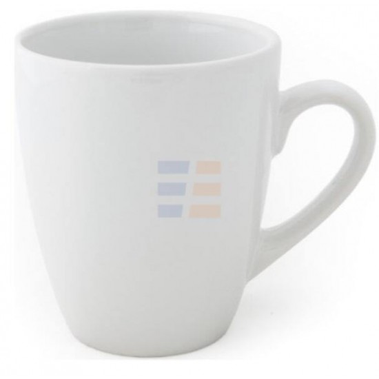 10oz White Ceramic Coffee Mug "Riga" (300 ml)