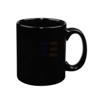11oz Черная Керамическая Кружка "Dublin" (320 мл)