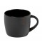 11oz Black Ceramic Coffee Mug "Madrid" (320 ml)