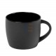 11oz Black Ceramic Coffee Mug "Madrid" (320 ml)