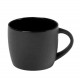 11oz Black Ceramic Coffee Mug "Madrid" (320 ml)