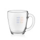 11oz Прозрачная Стеклянная Кружка "Milan" (320 мл)