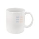 11oz White Ceramic Coffee Mug "Dublin" (320 ml)