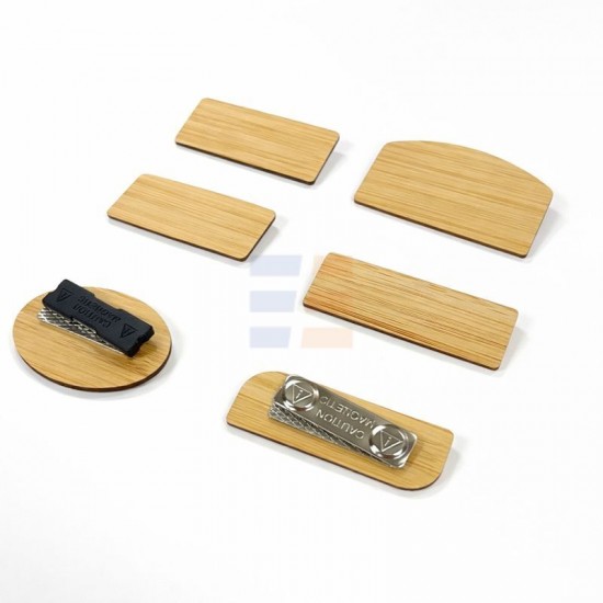 Бейдж на Магните для Сублимации, Silver