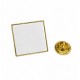 Insigna Patrata p-u Sublimare, 20mm, Gold