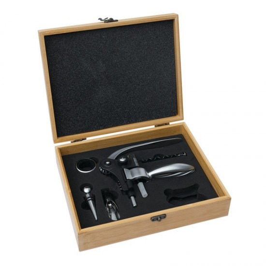Set de vin Noble Wine, 7 accesorii Set de vin Noble Wine, 7 accesorii