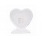 Sublimation Heart Screen Glass Crystal, 10.5x11 cm