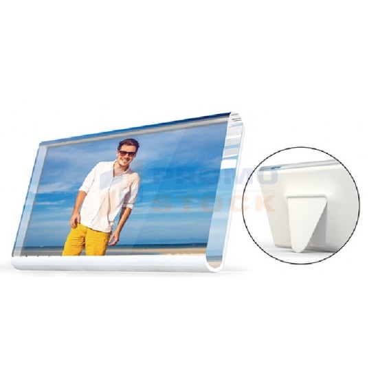 Sublimation Glass Crystal Photo Frame Round Edge, 20x18 cm