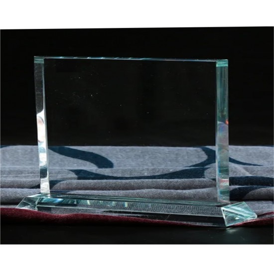 Фотокристалл Прозрачный, Прямоугольник Горизонтальный, 16x11 cм (для УФ печати)