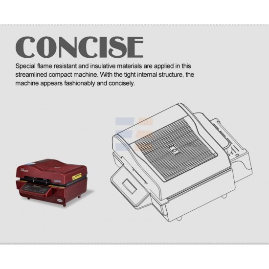 Presa Termica 3D Vacuum