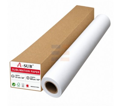 Сублимационная Бумага A-SUB GL-100, Roll, 61x500 см