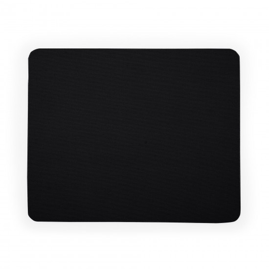 Mouse Pad Rectangular, 22x18x0.2 cm, Black