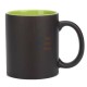 11oz Sublimation Matte Black-Green Magic Color Changing Coffee Mug (320 ml)
