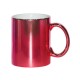 11oz Sublimation Red Mirror Plated Ceramic Coffee Mug (320 ml)