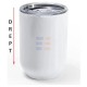 12oz Sublimation White Straight Stemless Wine Cup Tumbler (350 ml)