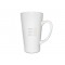 17oz White Sublimation Ceramic Conical Latte Mug With Individual Gift Box (500 ml)