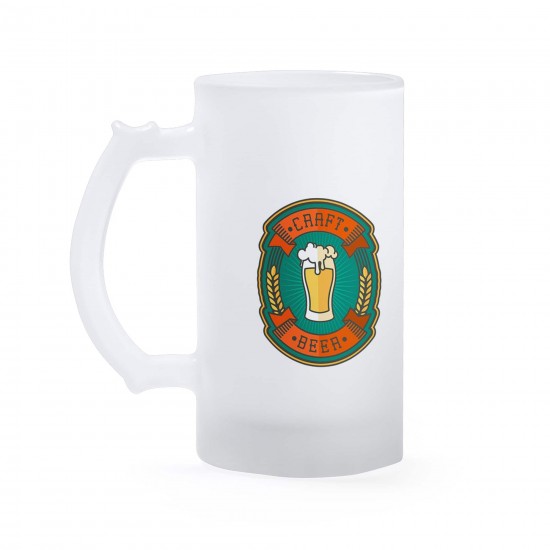 17oz Cana din Sticla Mata de Sublimare, Semi-Transparent (500 ml) 17oz Cana din Sticla Mata de Sublimare, Semi-Transparent (500 ml)