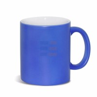 11oz Cana Magic Cameleon de Sublimare, Termosensibila, Albastru, Mat (320 ml)