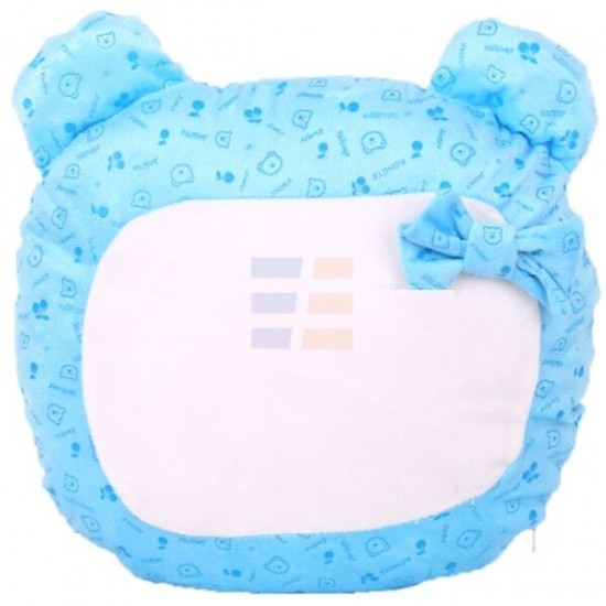 Fata de Perna de Sublimare, Albastra, Ursulet, 40x37 cm