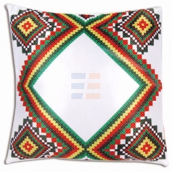 Fata de Perna de Sublimare, Ornament National, 40x40 cm