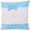 Сублимационная Наволочка, Голубая, Плюшевая, 40x40 см