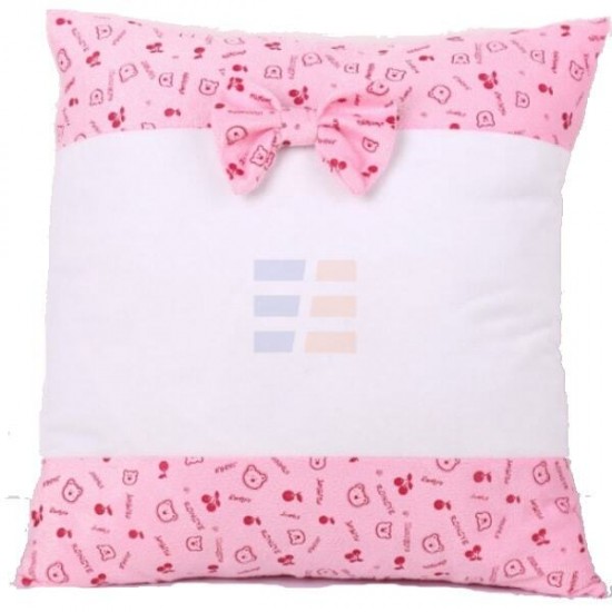 Сублимационная Наволочка, Розовая, Плюшевая, 40x40 см