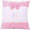 Сублимационная Наволочка, Розовая, Плюшевая, 40x40 см