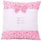 Сублимационная Наволочка, Розовая, Плюшевая, 40x40 см