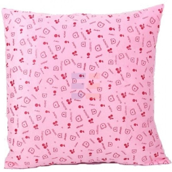Сублимационная Наволочка, Розовая, Плюшевая, 40x40 см