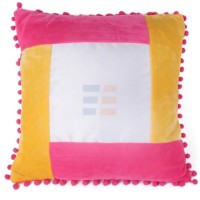 Сублимационная Наволочка, Розовая / Желтая, 40x40 см