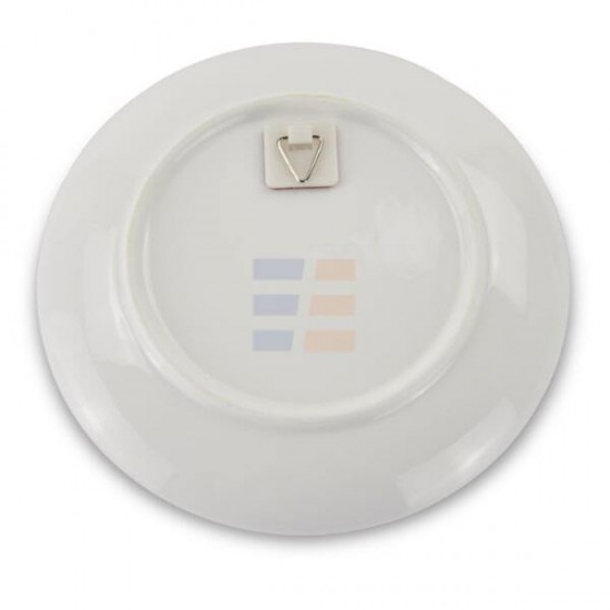 6" Farfurie 3D Alba de Sublimare (15.2 cm)