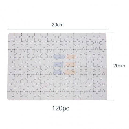 Sublimation Jigsaw Puzzle, 29x20cm, 120 pcs