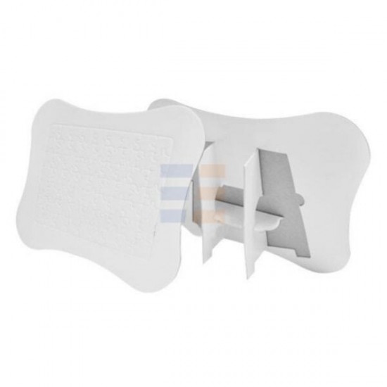 Puzzle Cadru Cartonat de Sublimare, 20x25cm, interior 13x18cm, 63 el
