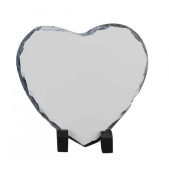 Piatra Naturala de Sublimare, Inima, 15 cm