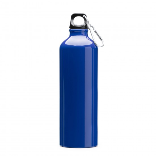 800 ml Sticla din Aluminiu cu Carabina, Blue 800 ml Sticla din Aluminiu cu Carabina, Blue