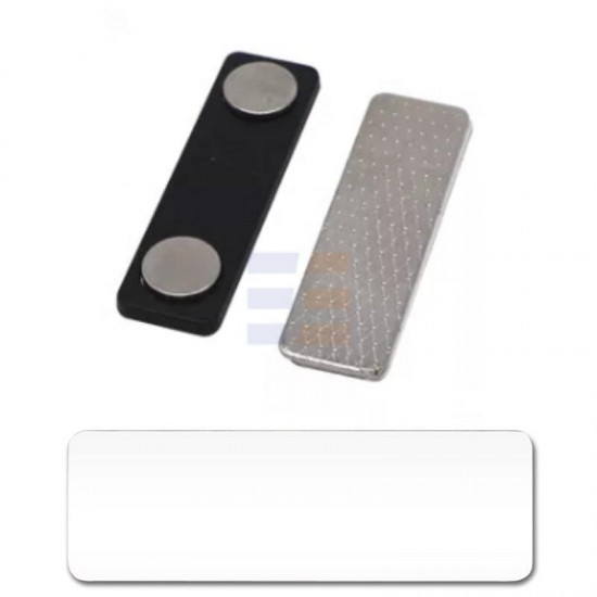 Sublimation Magnet Badge, White