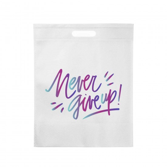 Sublimation Non Woven Bag Trento, White