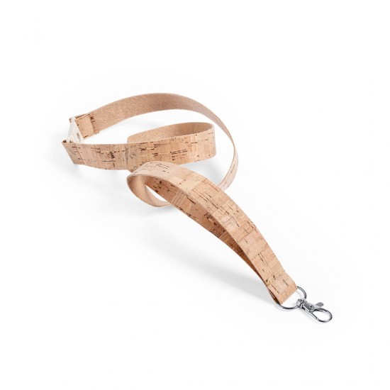 Lanyard Bespal, Cork, Natural