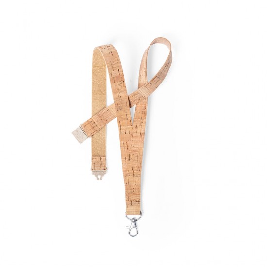 Lanyard Bespal, Cork, Natural