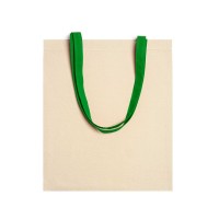 Geanta din Bumbac Niza, Maner Lung, Verde, 37x41 cm, 105 g/m2 Geanta din Bumbac Niza, Maner Lung, Verde, 37x41 cm, 105 g/m2