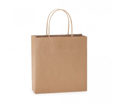 Punga de hartie Haya, Beige (22x23x9 cm)